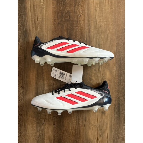 Adidas Copa Pure 3 Elite AG Men Size 8.5 Black White Red Soccer Cleats ID9054